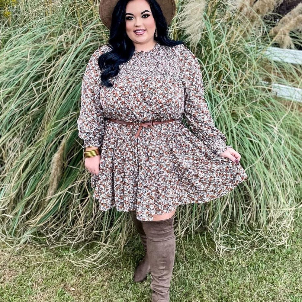 Floral Print Dress